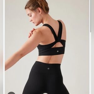 Athleta Warrior Twist Longline Bra